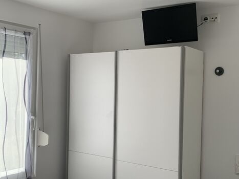 Schlafzimmer mit TV