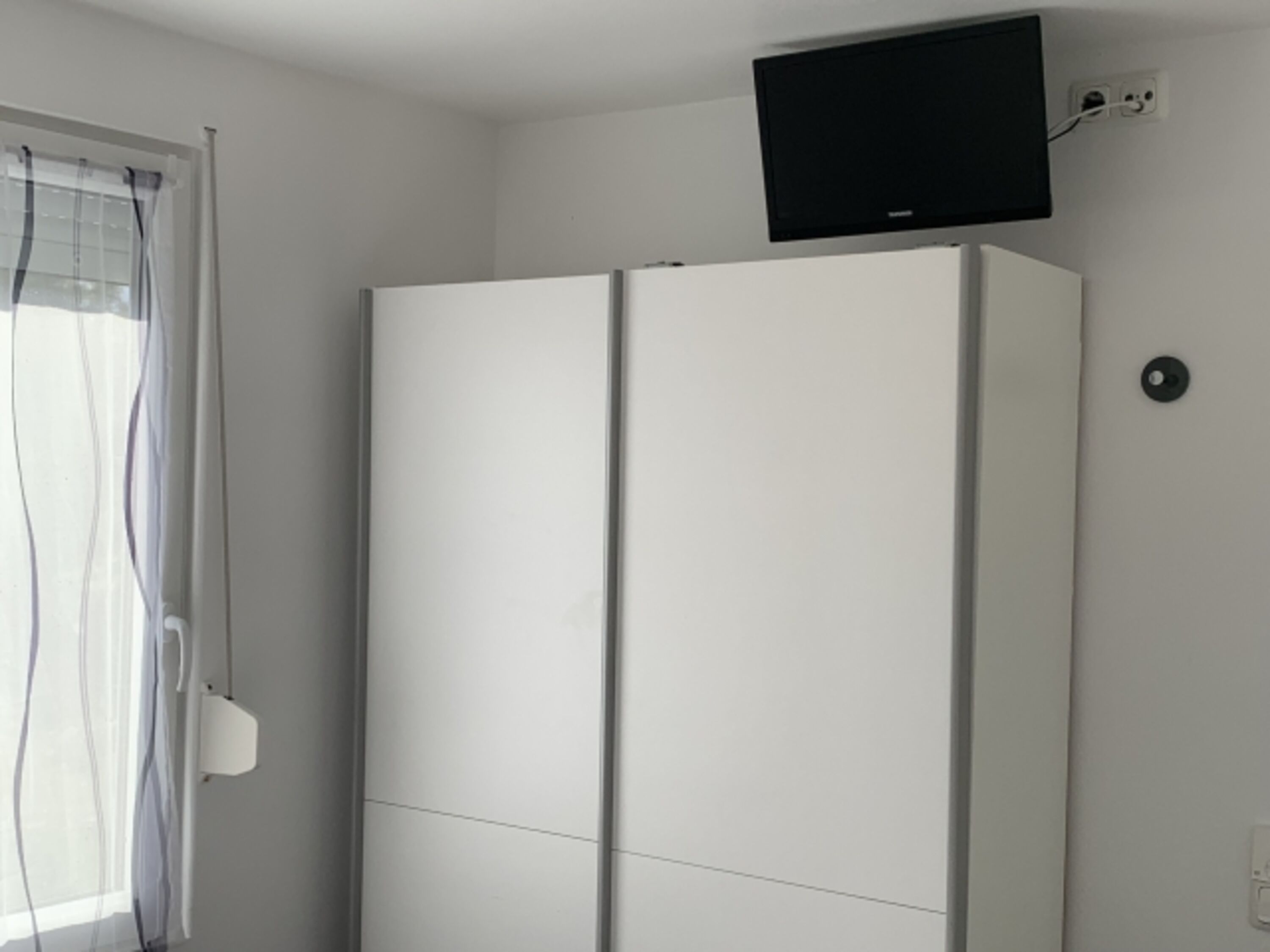Schlafzimmer mit TV