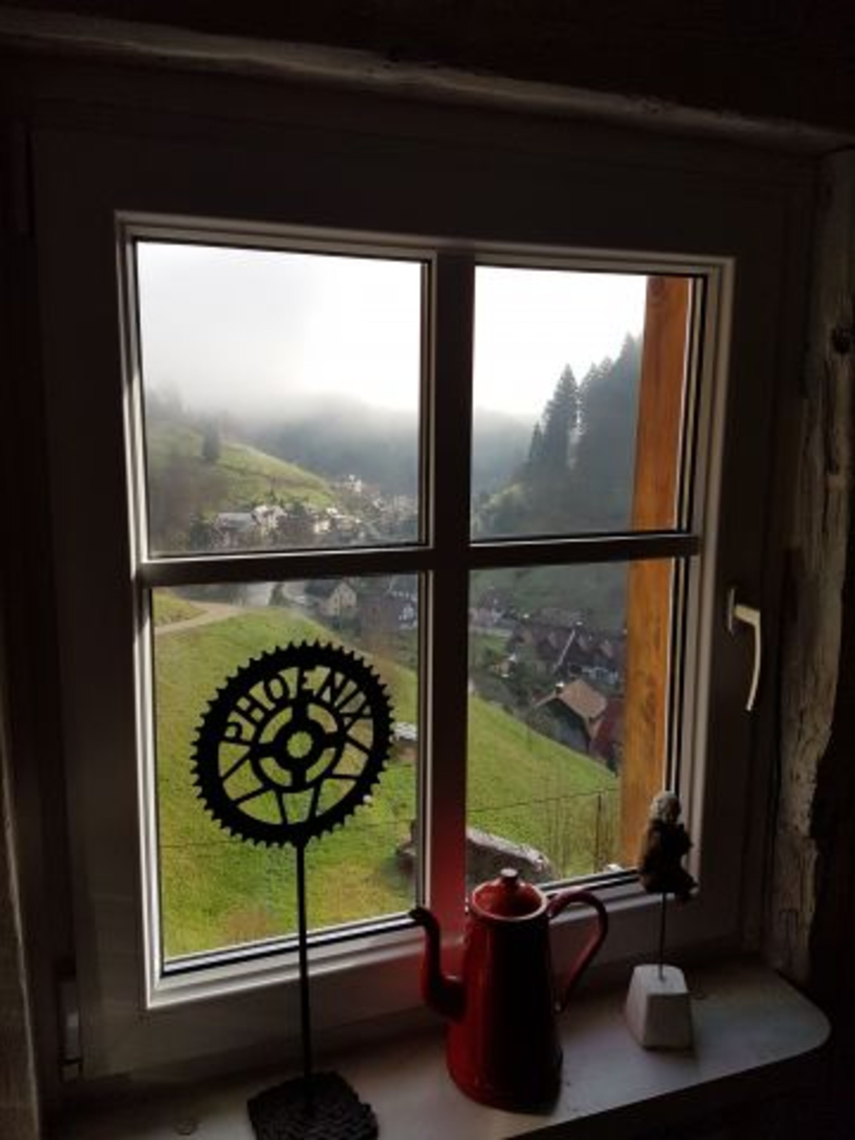der Blick ins Tal