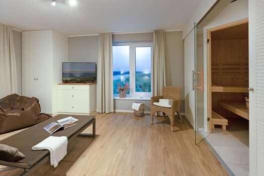 Wellnessbereich mit Sauna