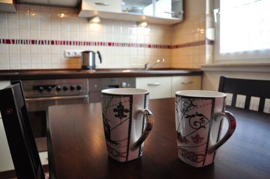 Voll ausgestattete Küche