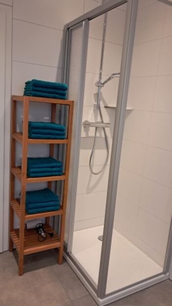 Badezimmer m. Dusche - renoviert 2025