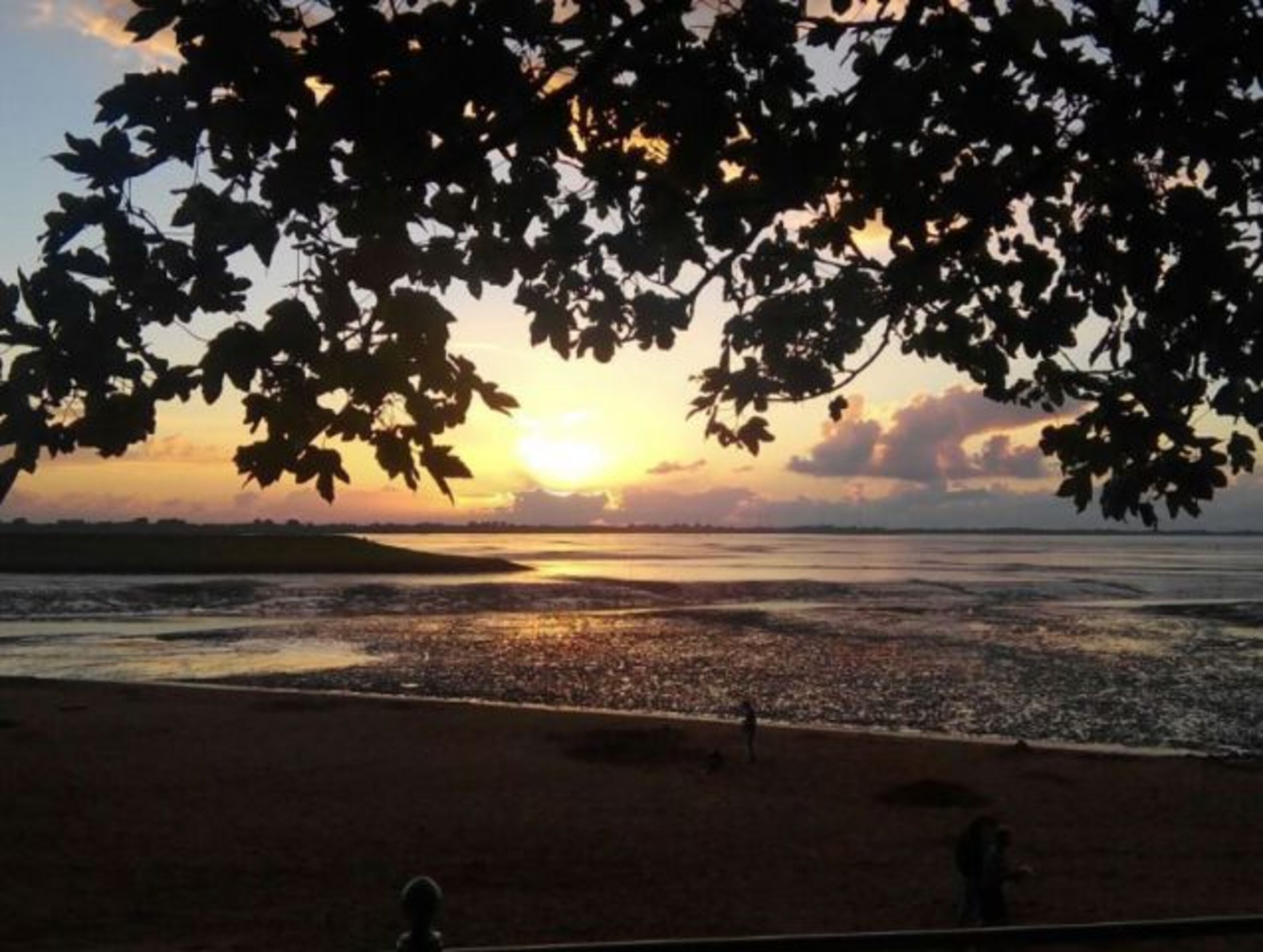 Sonnenuntergang in Dangast (Nähe Varel)
