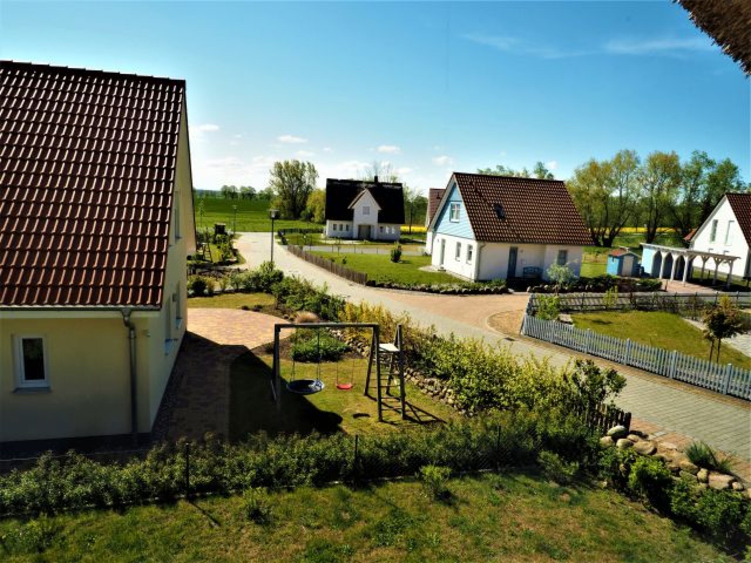 Blick aus der kleinen Gaube Schlafzimmer II
