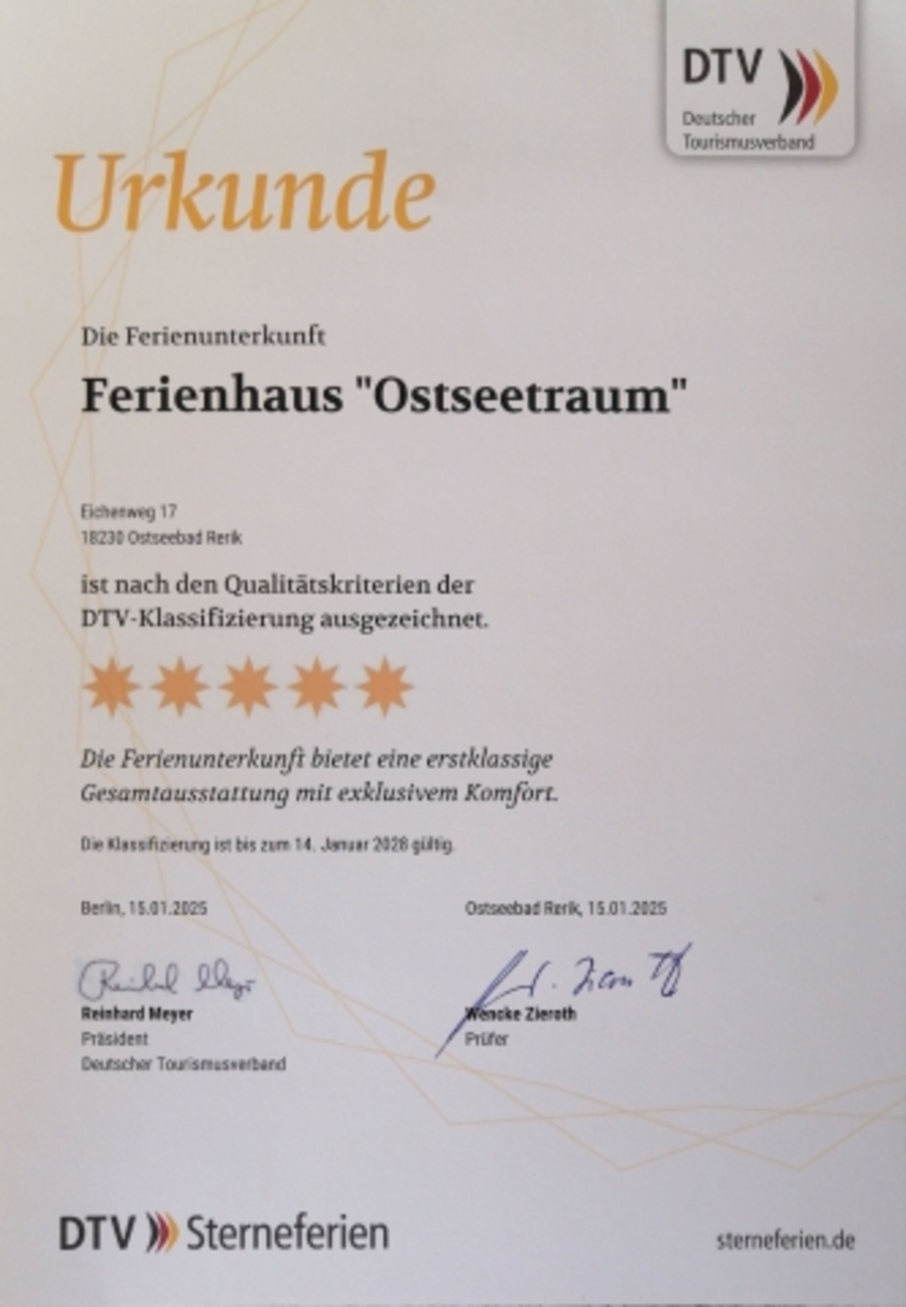 DTV Klassifizierung