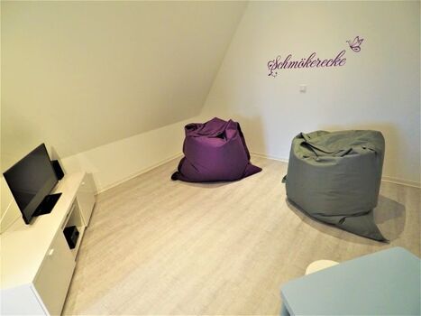 Schmökerecke im Spitzboden