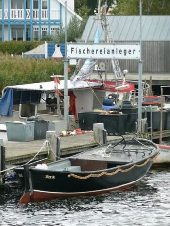 Fischanleger am Salzhaff