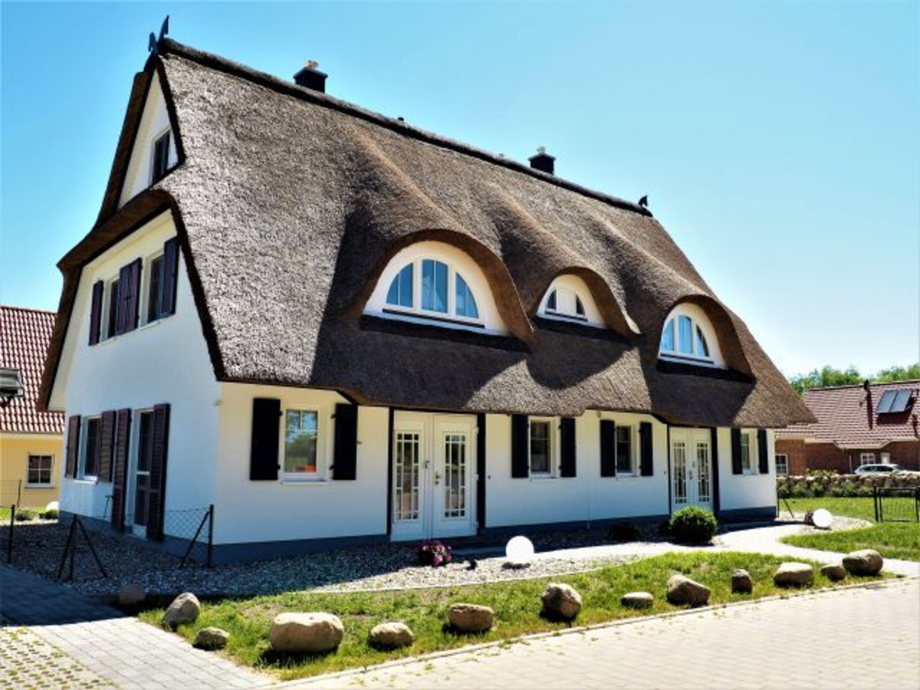 Ferienhaus Küstentraum Eingang links