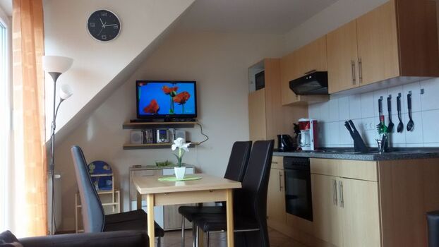 Essbereich und Küche 