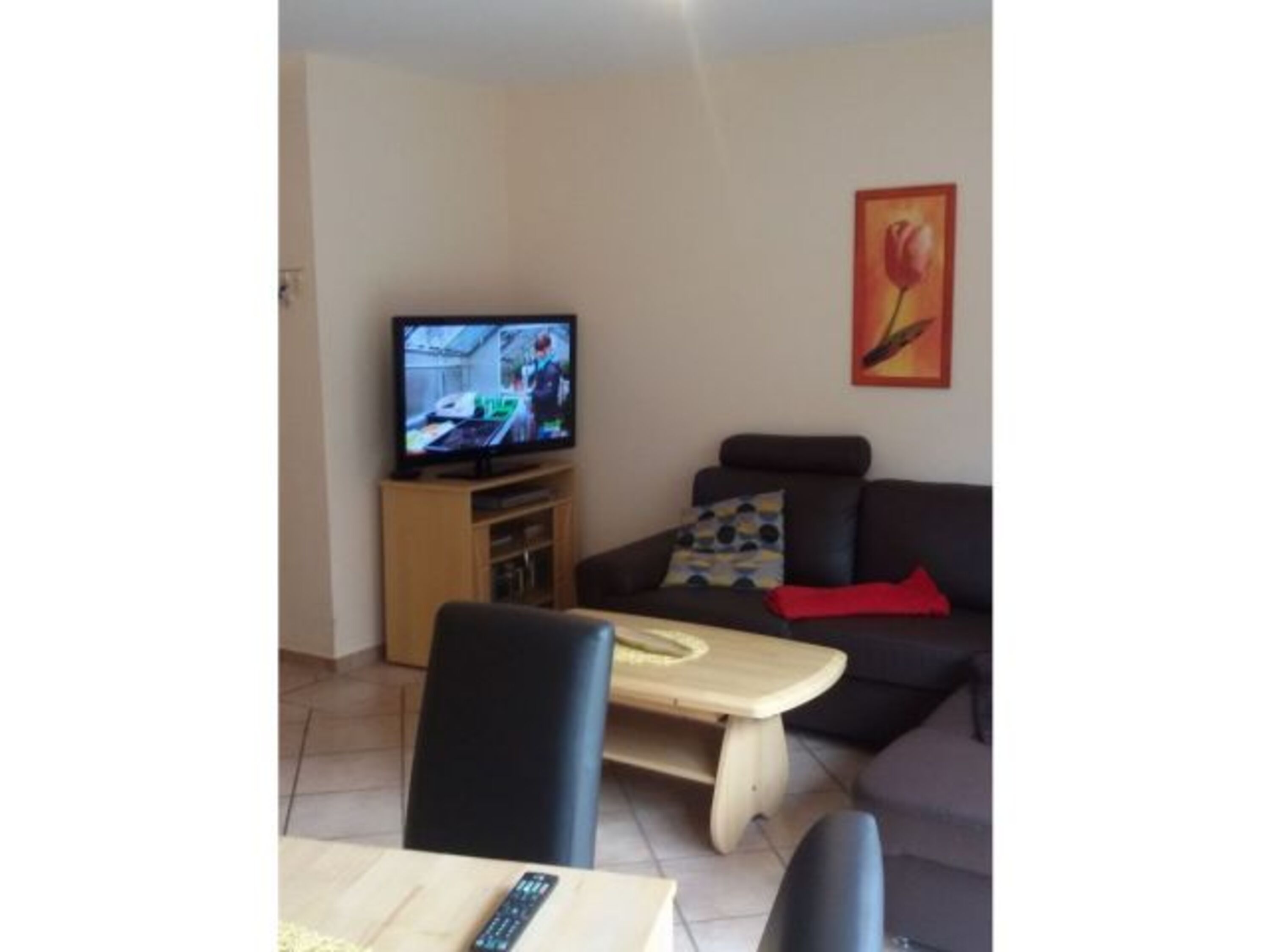 Sitzecke mit TV