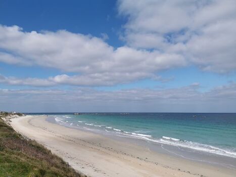 der Strand lädt zu ausgedehnten Spaziergängen ein