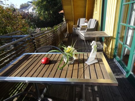 Die große Loggia im Überblick