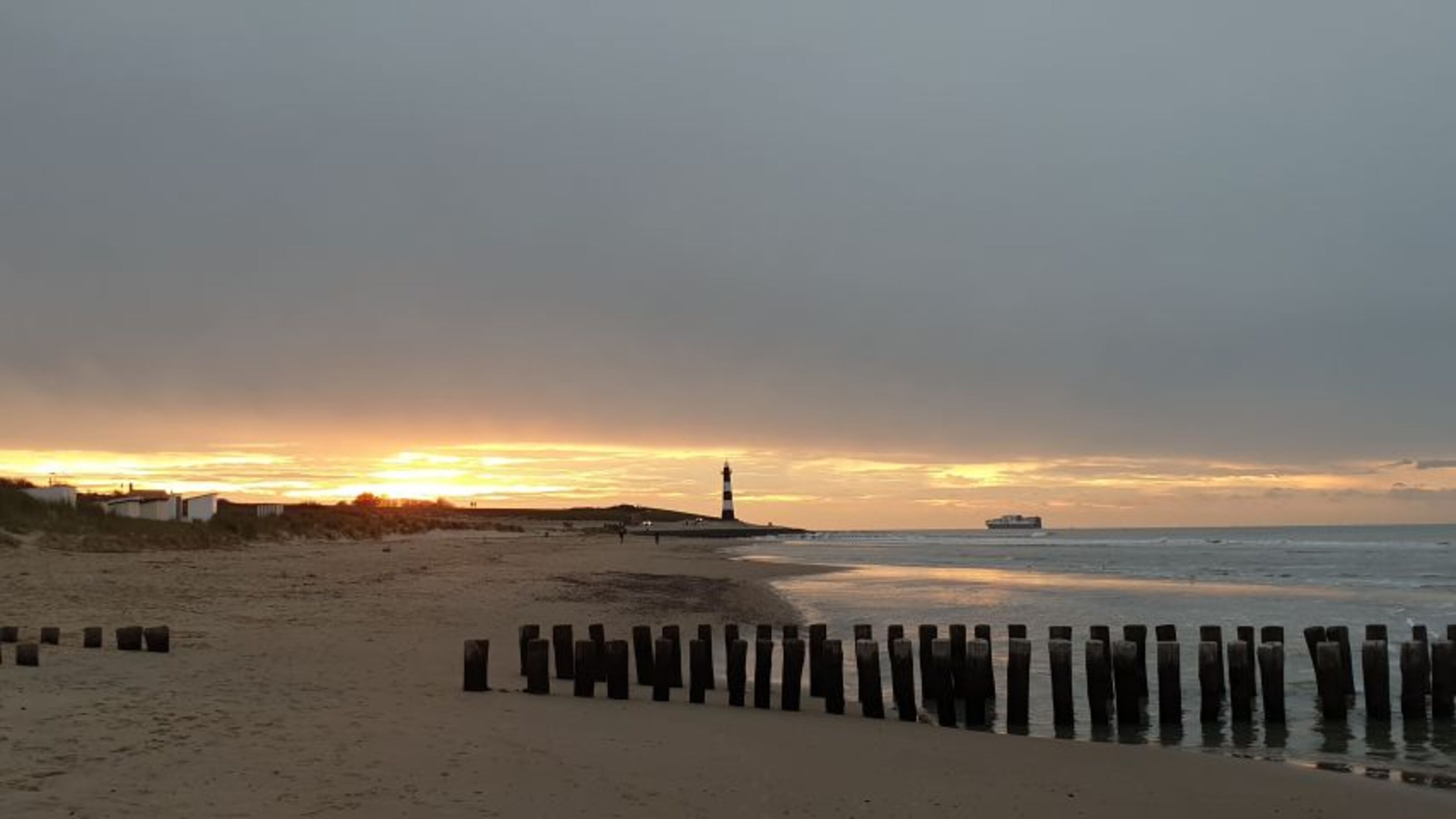 Abendstimmung am Strand