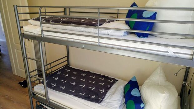 Schlafzimmer mit Etagenbett - weitere Ansicht 