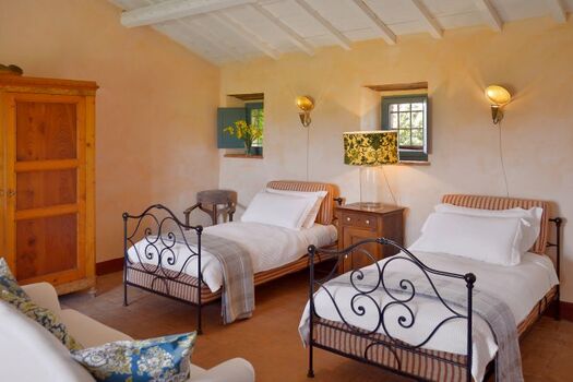 2 Einzelbetten im Erdgeschoss