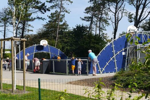 Der große Spielblatz in Duhnen