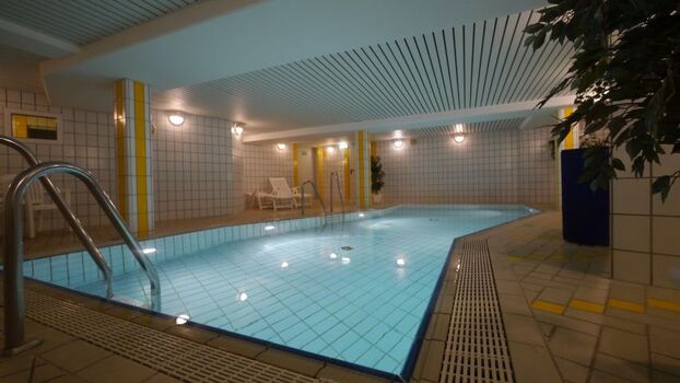 Das hauseigene Schwimmbad ist kostenfrei