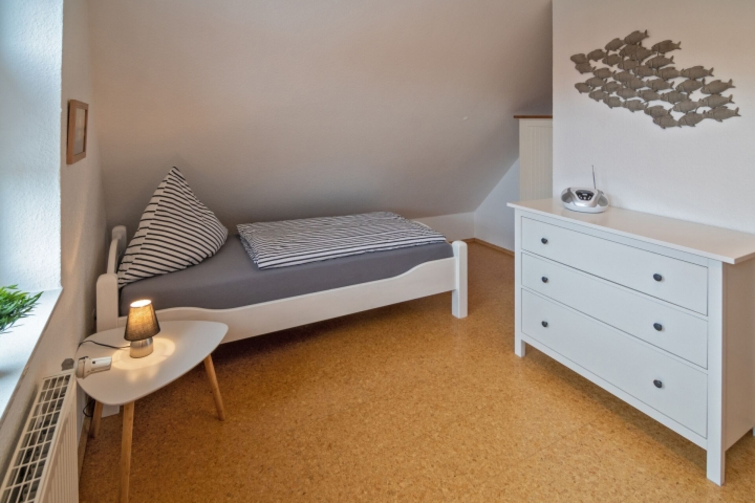 Schlafzimmer OG mit 2 Einzelbetten