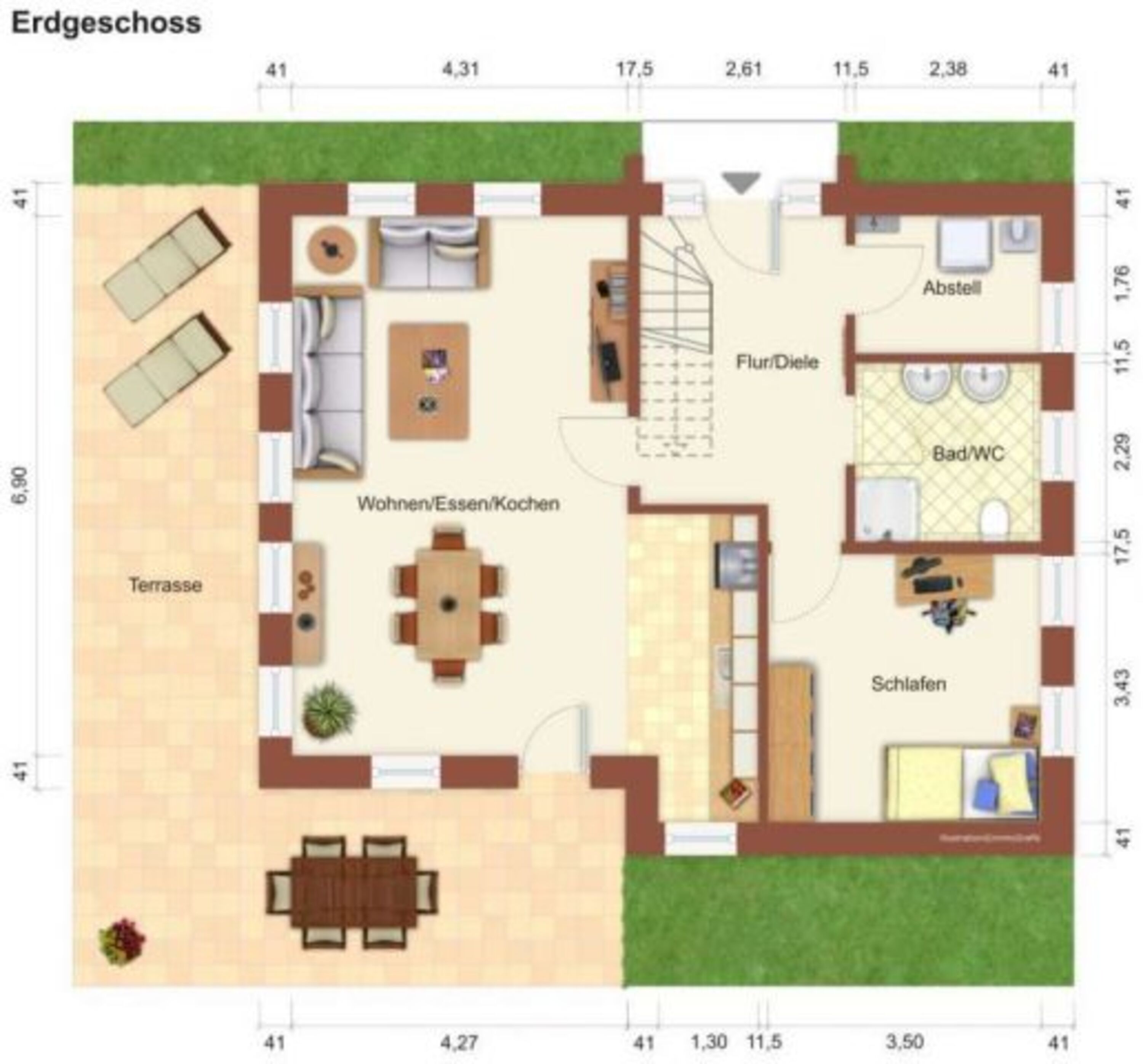 Grundriss EG