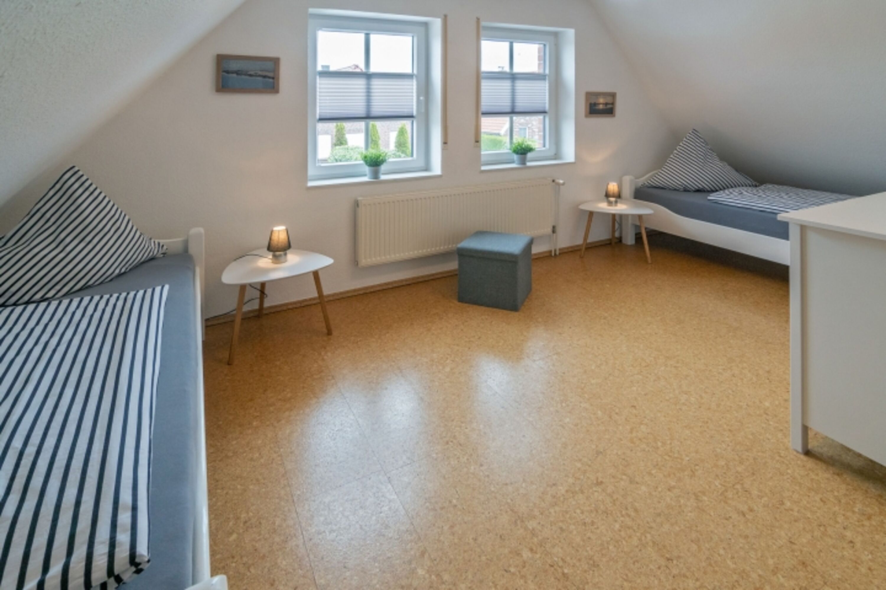 Schlafzimmer OG mit 2 Einzelbetten