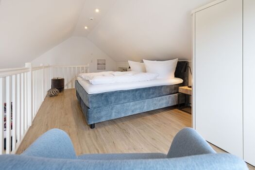  Schlafzimmer zwei auf der Empore