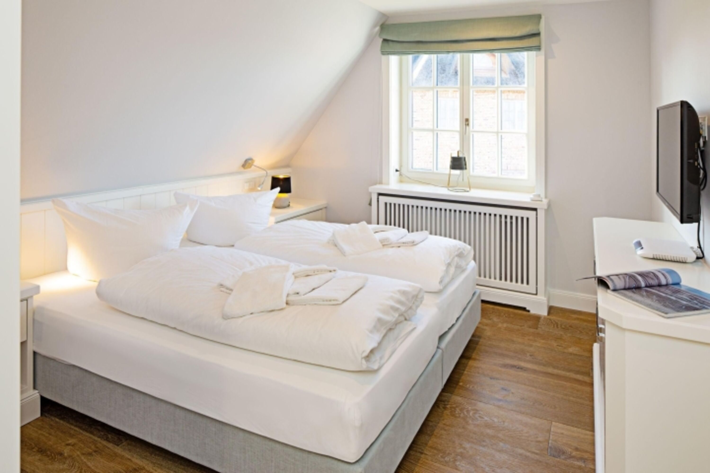 Schlafzimmer eins im OG