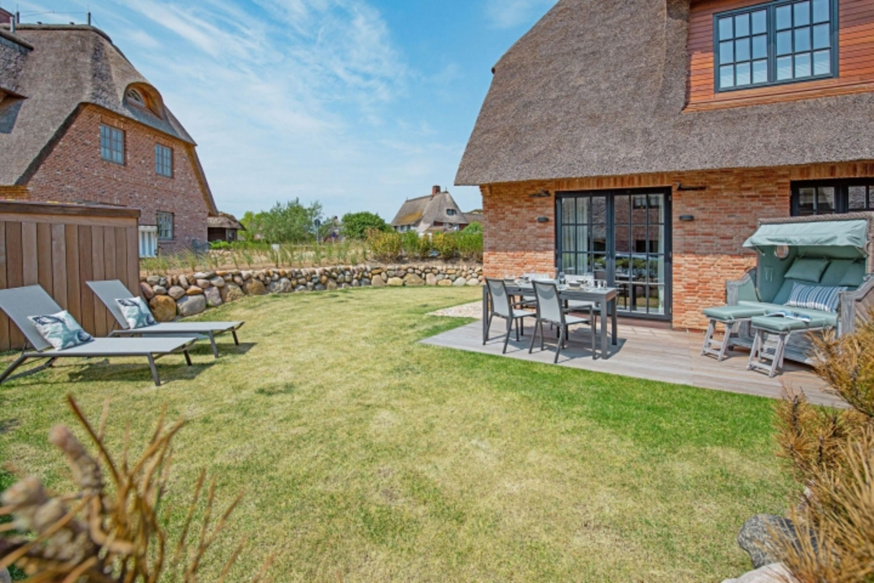 Terrasse und Garten