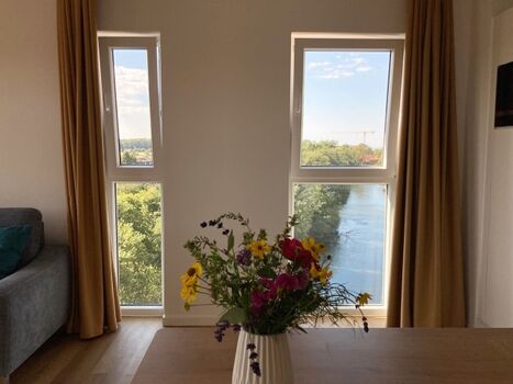 Seitlicher Blick auf unsere Graft