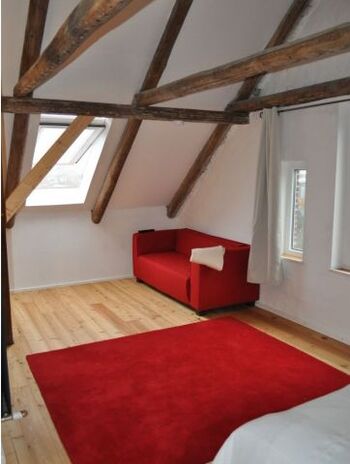 Fersehecke im Schlafzimmer