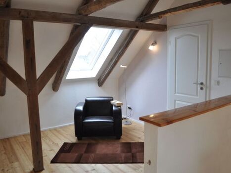 Leseecke auf der Galerie