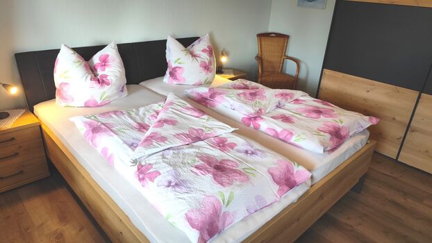 Schlafzimmer der Ferienwohnung Haus Dorothee