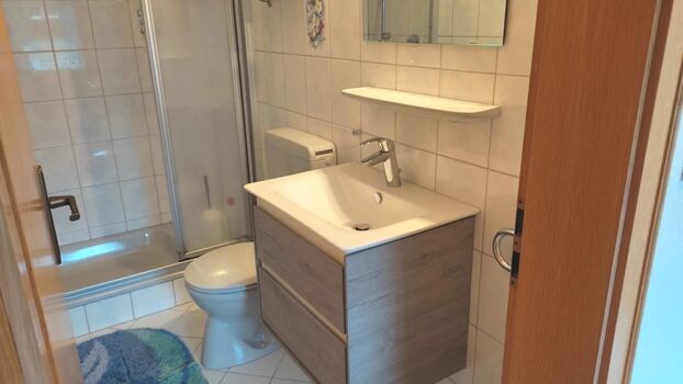 Badezimmer der Ferienwohnung Haus Dorothee