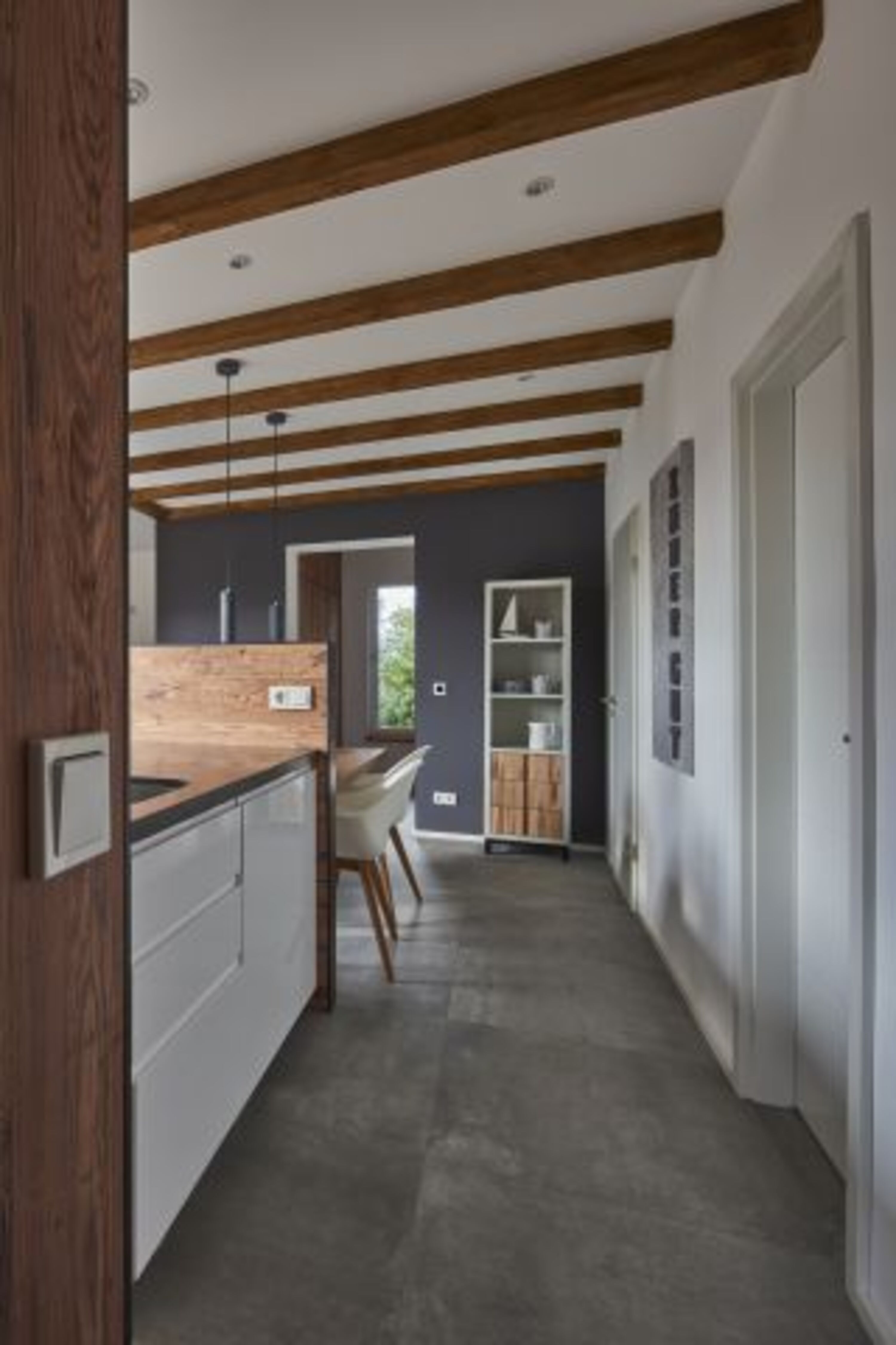 Blick vom Schlafzimmer Richtung Wohnraum