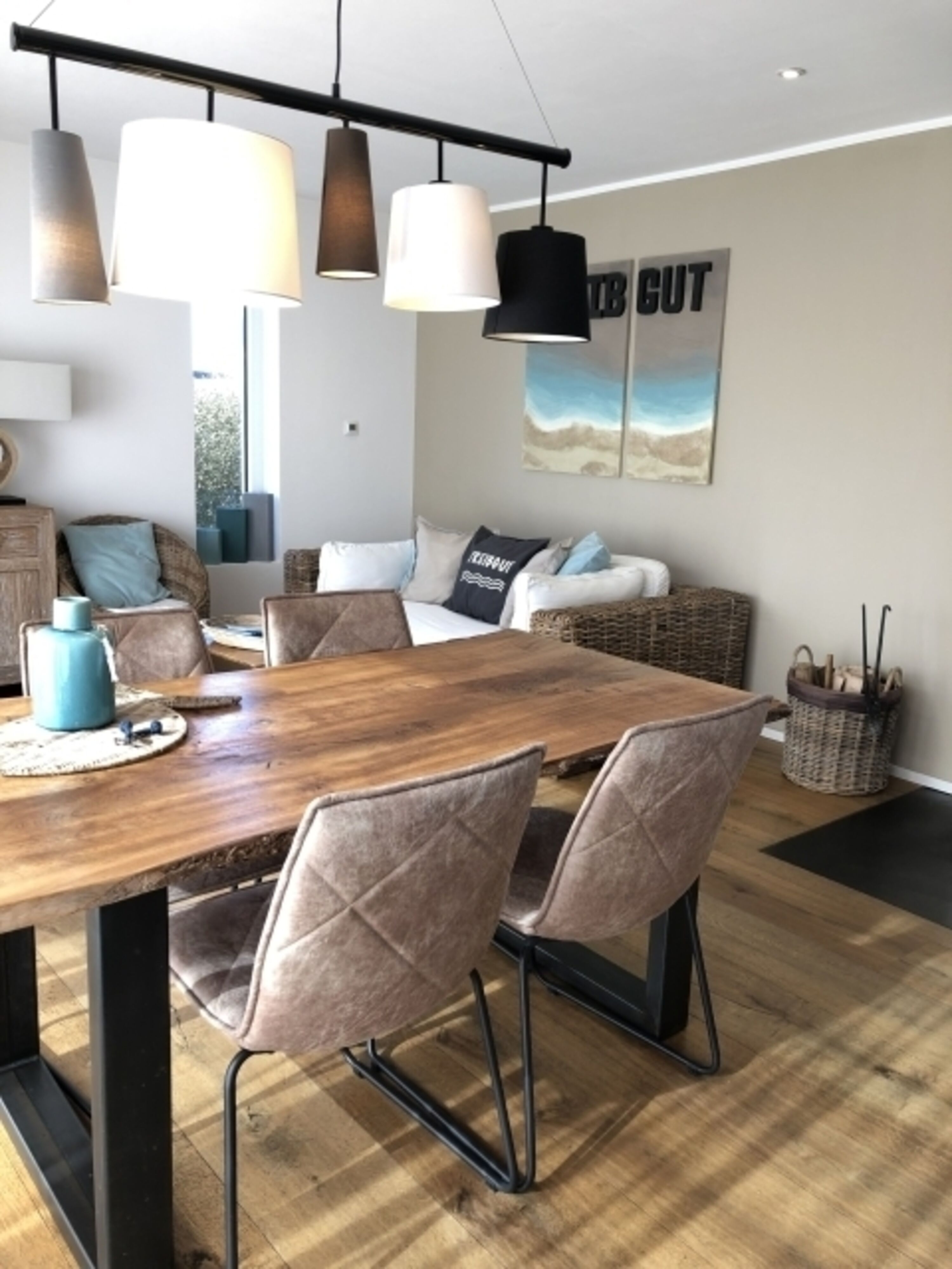 die Riviera Maison Stühle ersetzen die Hussen Stühle 