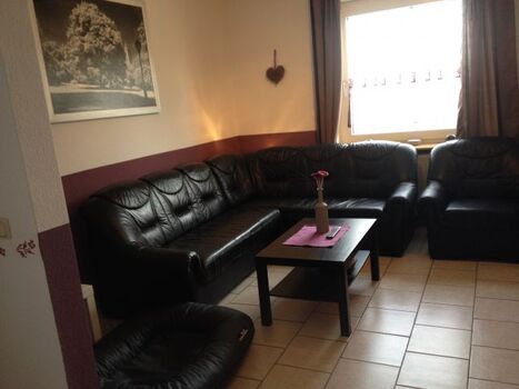 Wohnzimmer mit Eckcouch