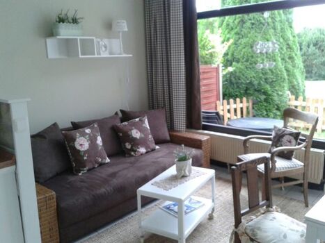 der Wohn- und Schlafraum