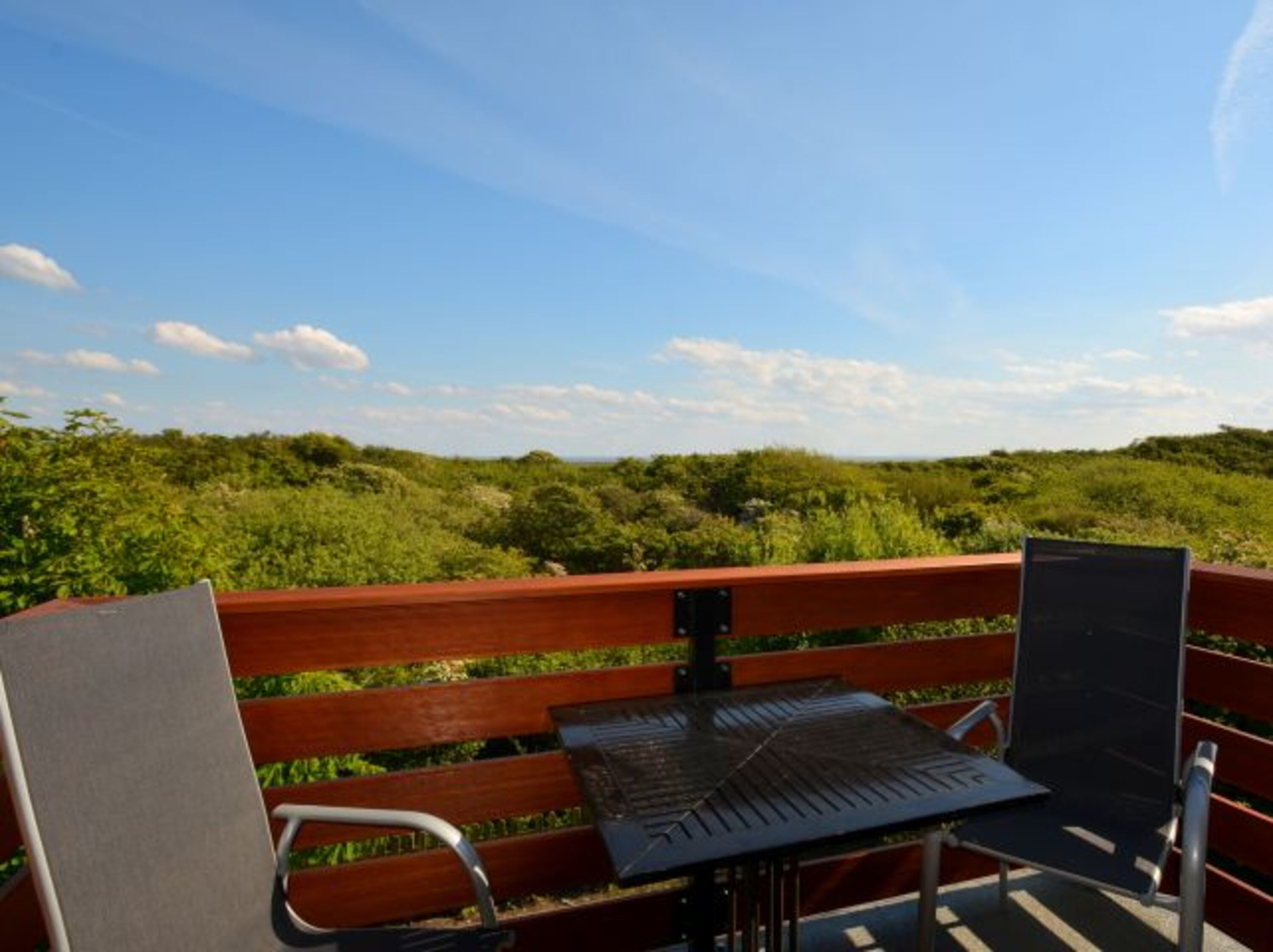 Ausblick vom Balkon