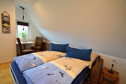 Schlafcouch ausgezogen