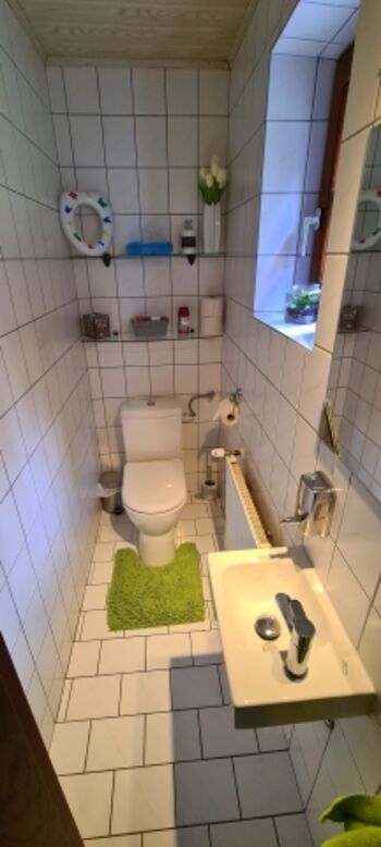 Gäste WC im Erdgeschoß