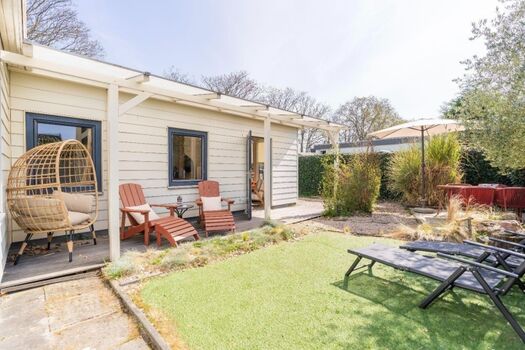 Das gemütliche Ferienhaus mit sonnigem Garten