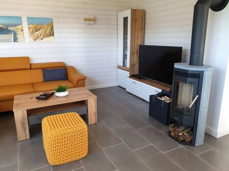 Blick Wohnbereich Woodhuus