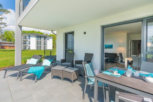 traumhafter Ausblick von der großen Sonnenterrasse