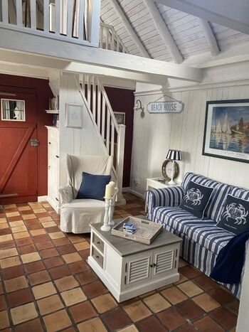 Wohnzimmer mit Galerie