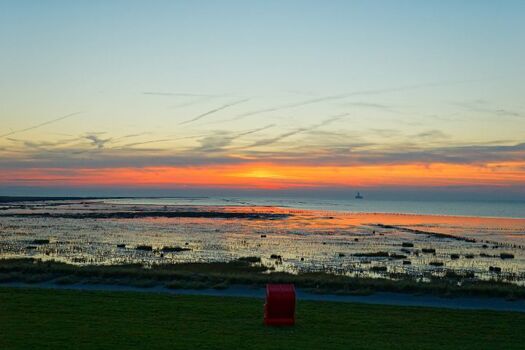 Abendstimmung am Wattenmeer