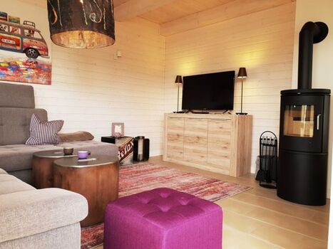 Blick Wohnbereich Strandlümmel