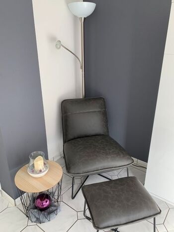 Leseecke im Wohnzimmer