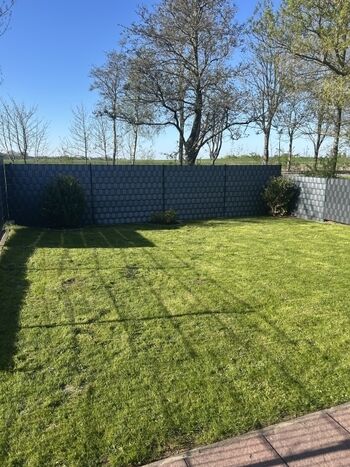 Eingezäunter Garten