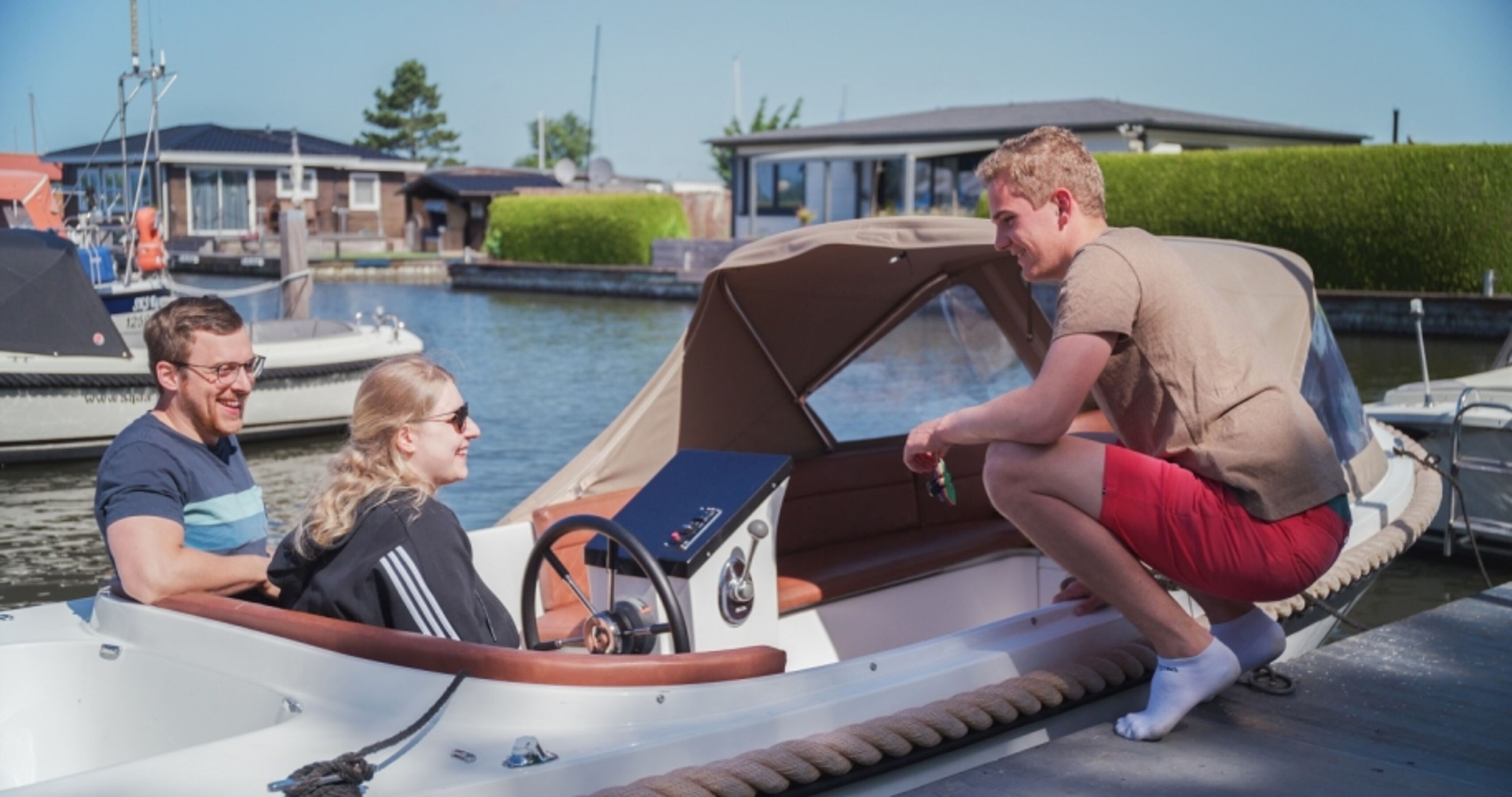 Einweisung Mietboot Aqua State