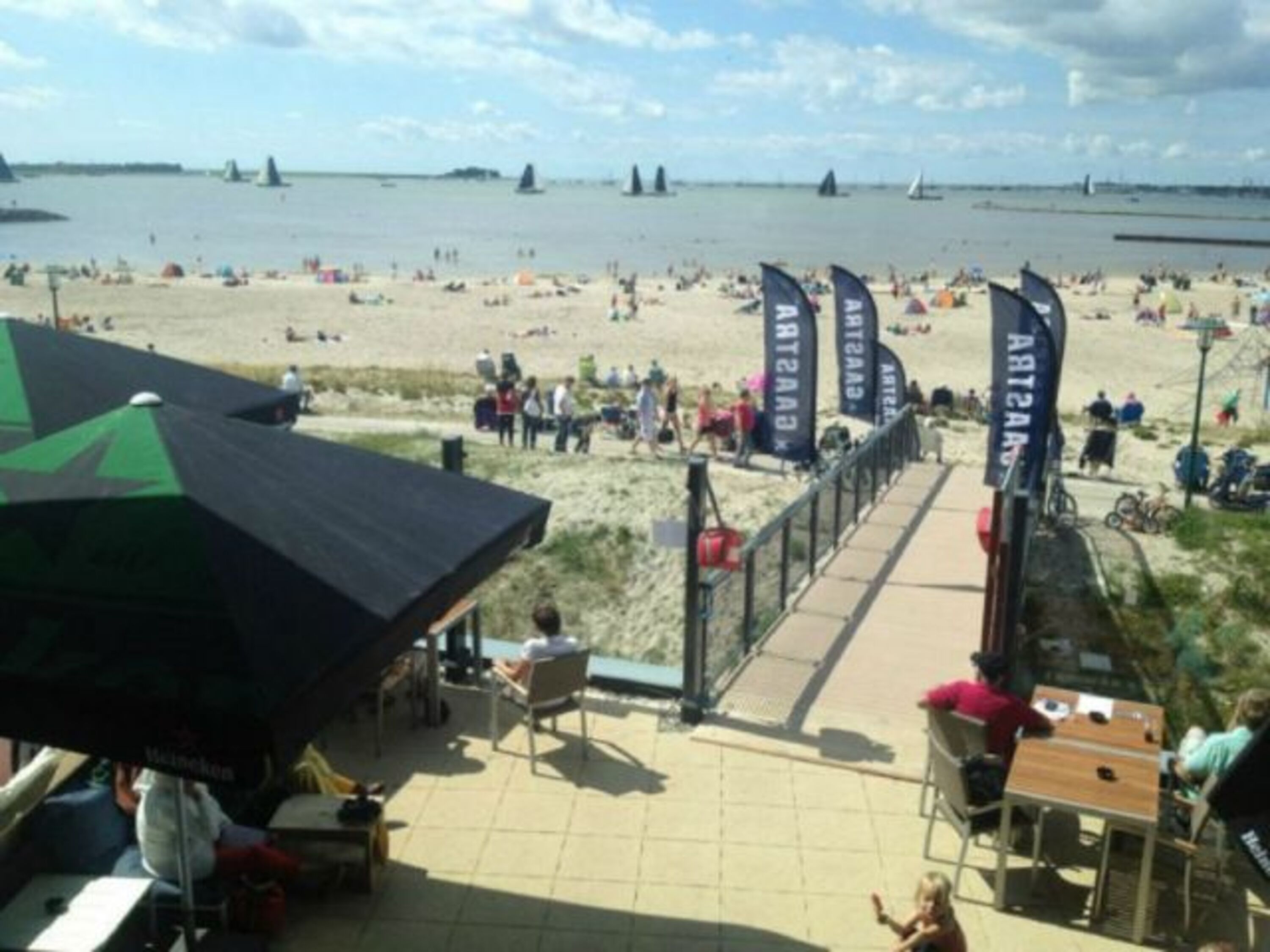 Strand Lemmer mit Hundebadestelle 1 KM.