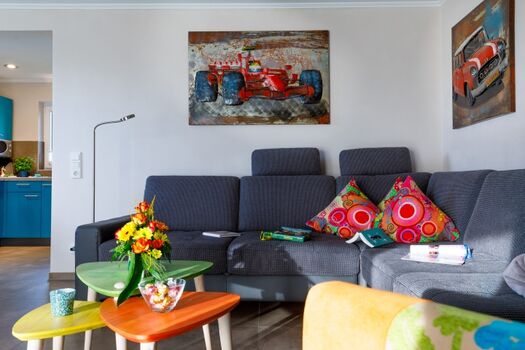 Wohnbereich mit Couch